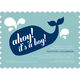 Lagoon Preppy Whale Shower Invitations Image 6 of 6
